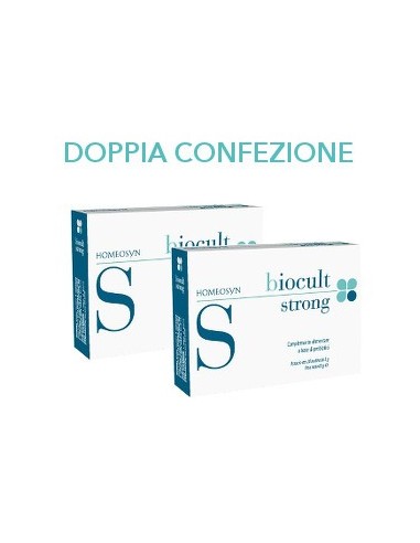 Doppia Confezione Biocult Strong Bustine