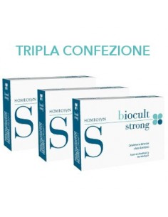 Tripla Confezione Biocult Strong Bustine