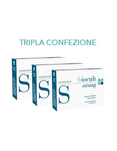 Tripla Confezione Biocult Strong Bustine