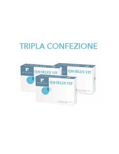 Tripla Confezione Q10 Selen Vit Capsule