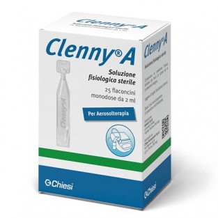 Clenny A Soluzione Fisiologica Sterile - 25 Flaconcini