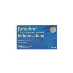 Betadine 0,2 g Compresse Vaginali