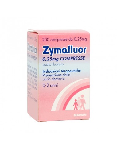 Zymafluor 0,25 mg - 200 Compresse