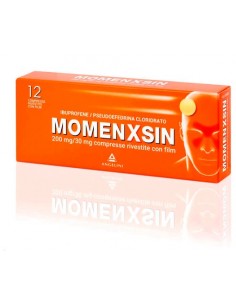 Momenxsin 200 mg Ibuprofene + 30 mg Pseudofedrina...