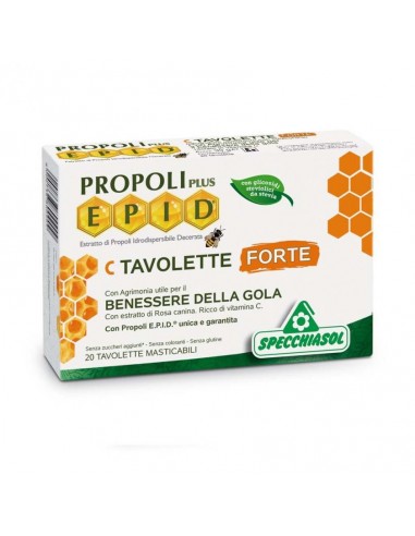 Epid C Forte Propoli Plus Specchiasol - 20 Tavolette