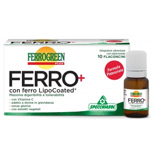 Ferrogreen Plus Ferro+ Specchiasol - 10 flaconcini