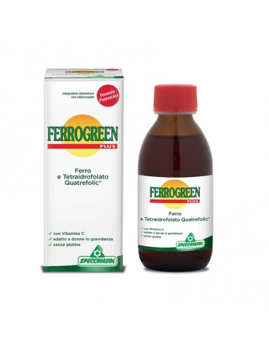 Sciroppo Ferrogreen Plus Ferro+ Specchiasol - 170 ml