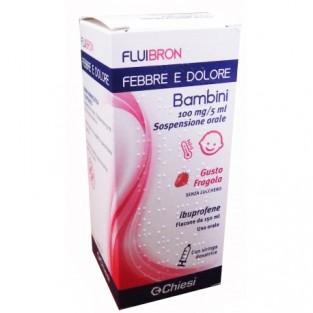 Fluibron Febbre e Dolore 100 mg / 5 ml Ibuprofene - Flacone 150 ml