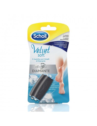 Ricarica Velvet Soft Touch Roll Scholl - 2 testine