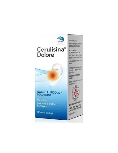 Cerulisina Dolore Gocce Auricolari - Flacone 6 g