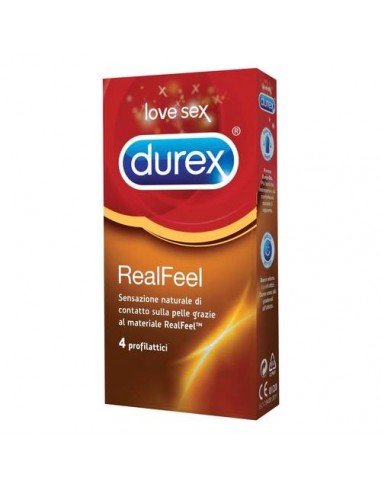 Durex Real Feel - 4 preservativi