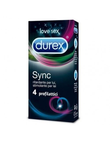 Durex Sync - 4 Preservativi