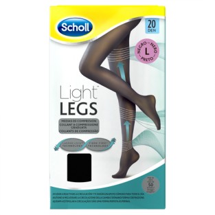 Collant Dr. Scholl Light Legs 20 Denari Nero - Taglia L