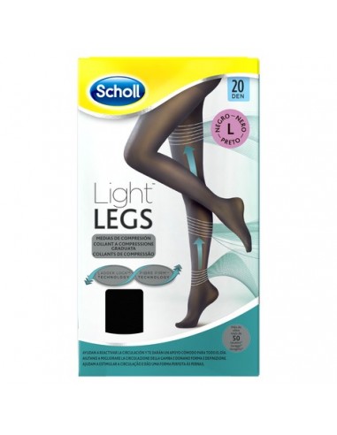 Collant Dr. Scholl Light Legs 20 Denari Nero - Taglia L