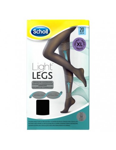 Collant Dr. Scholl Light Legs 20 Denari Nero - Taglia XL