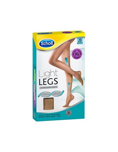 Collant Dr. Scholl Light Legs 20 Denari Carne - Taglia XL