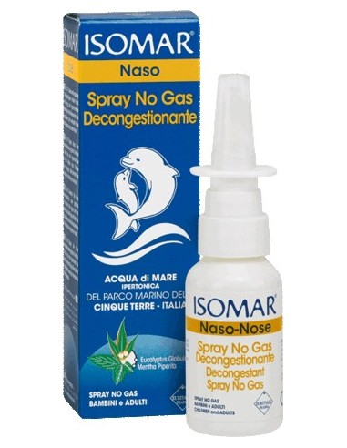 Isomar Spray Nasale Ipertonico Decongestionante No Gas