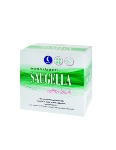 Saugella Cotton Touch Notte 12 assorbenti