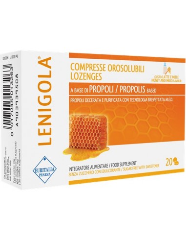 Lenigola Compresse Orosolubili Latte e Miele