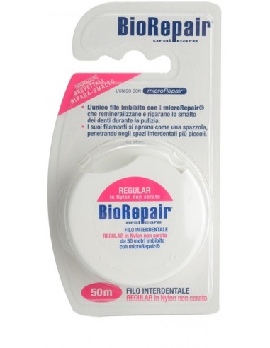 Biorepair Filo Interdentale Non Cerato 50 mt