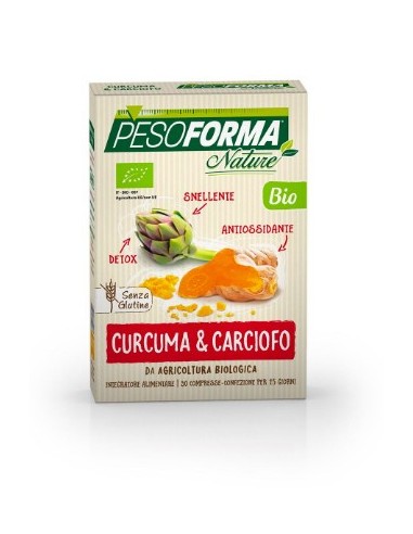 Integratore Curcuma e Carciofo Pesoforma Nature