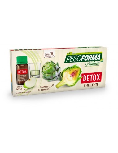 Integratore Detox Snellente Pesoforma Nature - 6 Flaconcini