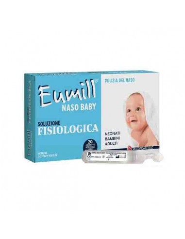 Eumill Naso Baby Soluzione Fisiologica - 20 Flaconcini Monodose