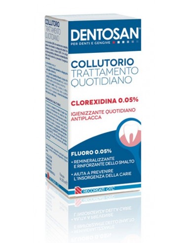 Dentosan Collutorio Trattamento Quotidiano 0,05% Clorexidina - 200 ml