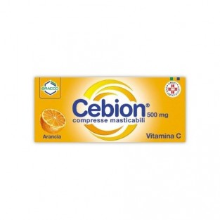 Cebion 500 mg Vitamina C - 20 Compresse Masticabili Arancia