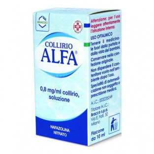 Collirio Alfa 0,8 mg - Flacone 10 ml