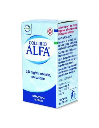 Collirio Alfa 0,8 mg - Flacone 10 ml