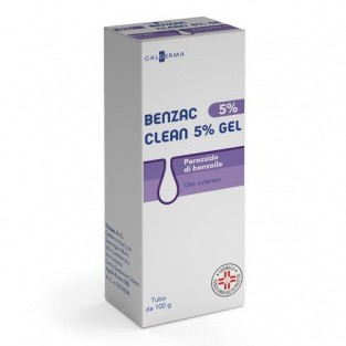 Benzac Clean 5% Gel - Tubo 100 g