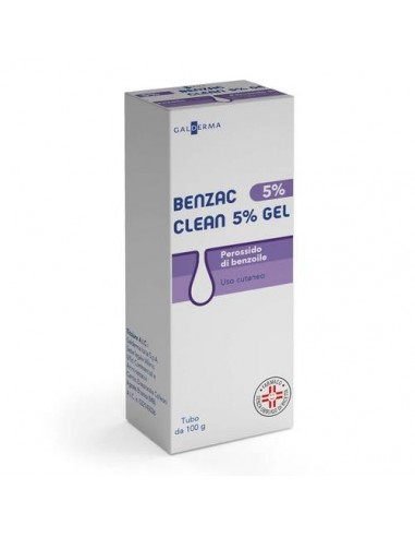 Benzac Clean 5% Gel - Tubo 100 g