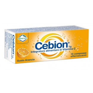 Cebion Effervescente Vitamina C - 10 Compresse Arancia