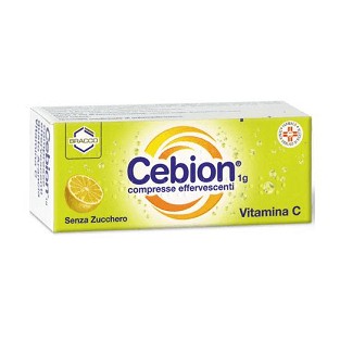 Cebion Effervescente Vitamina C - 10 Compresse Senza Zucchero