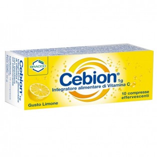 Cebion Effervescente Vitamina C - 10 Compresse Limone