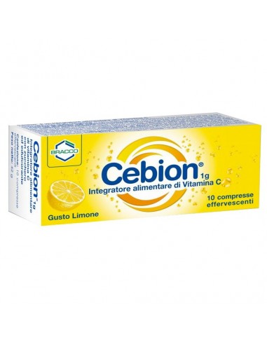 Cebion Effervescente Vitamina C - 10 Compresse Limone