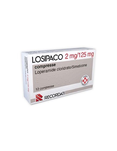 Losipaco  2 mg/125 mg- 12 compresse