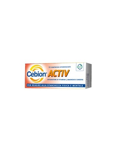 Cebion Activ - 12 Compresse Effervescenti