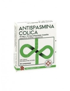 Antispasmina Colica 10 mg + 10 mg - 30 compresse rivestite