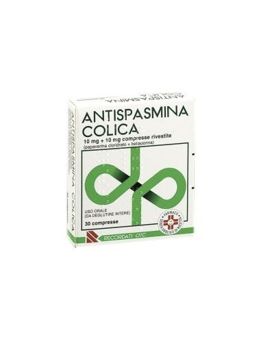 Antispasmina Colica 10 mg + 10 mg - 30 compresse rivestite