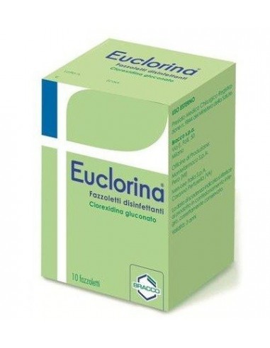 Euclorina - 10 Fazzoletti Disinfettanti