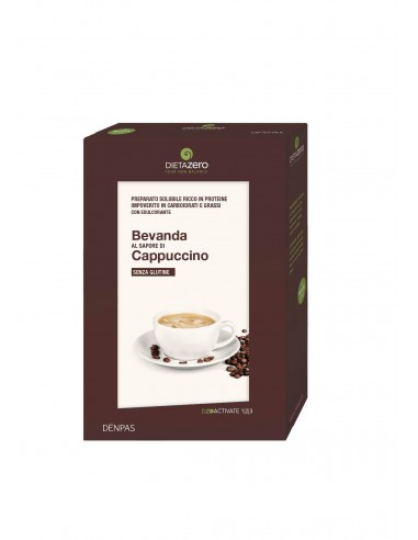 Bevanda Dietetica al Cappuccino Dieta Zero - 4 Buste