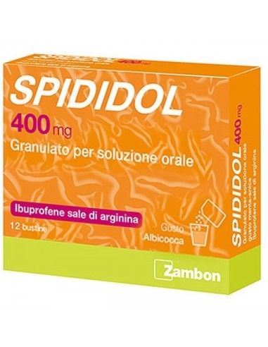 Spididol 400 mg granulato - 12 bustine albicocca