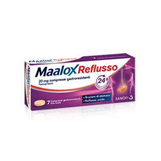 Maalox Reflusso 20 mg - 7 compresse gastroresistenti