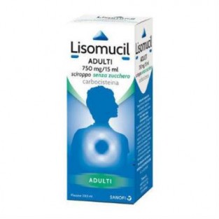 Lisomucil Tosse Mucolitico senza Zucchero 750mg/15ml - 200 ml