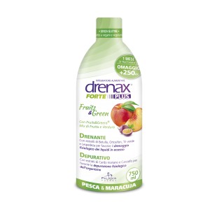 Drenax Forte Plus Fruits & Green Pesca e Maracuja - 750 ml