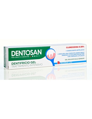 Dentosan Dentifricio Gel Clorexidina 0,20% - Tubo 75 ml