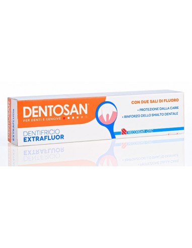 Dentosan Dentifricio Extrafluor - Tubo 75 ml