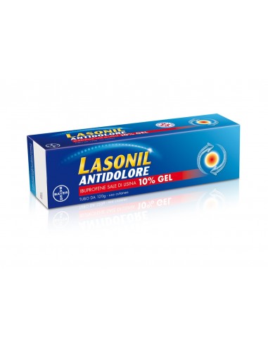 Lasonil Antidolore Ibuprofene Sale di Lisina 10% Gel - Tubo 120 g